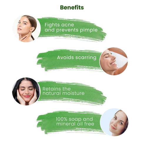 Dhathri Ayurveda Herbal Pimple Clear Neem Face Wash